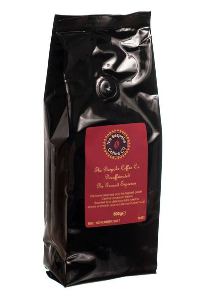 Bespoke Espresso Decaf Pre-Ground Coffee